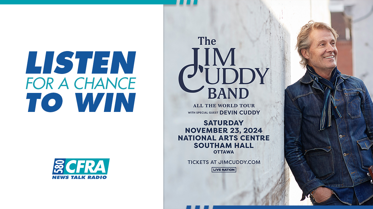 Win Tickets to see The Jim Cuddy Band - All The World Tour